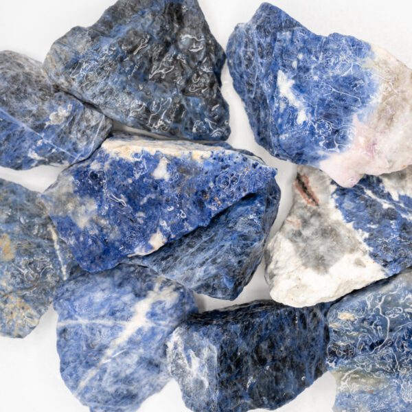 Large Sodalite Tumbling Rough (Per LB)