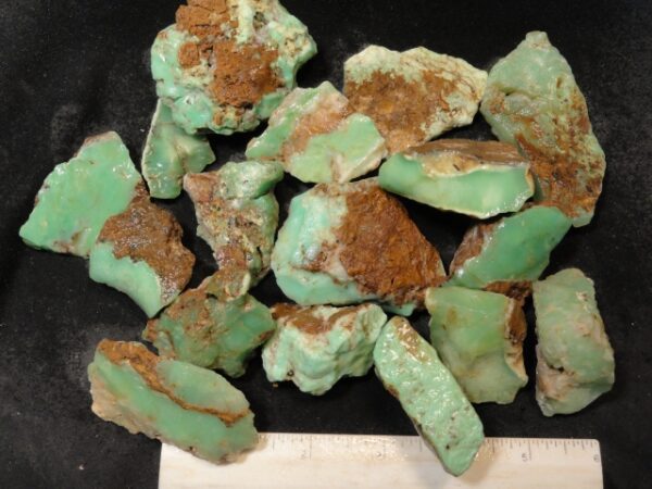 Chrysoprase Tumbling Rough (Per LB)