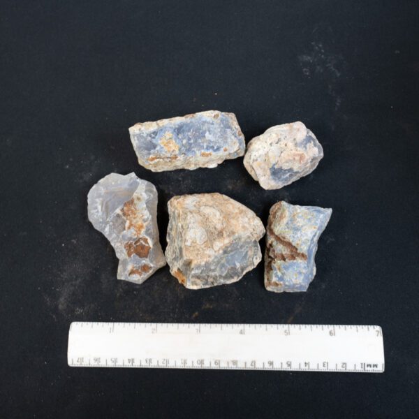 Ethiopian Blue Agate Nodules