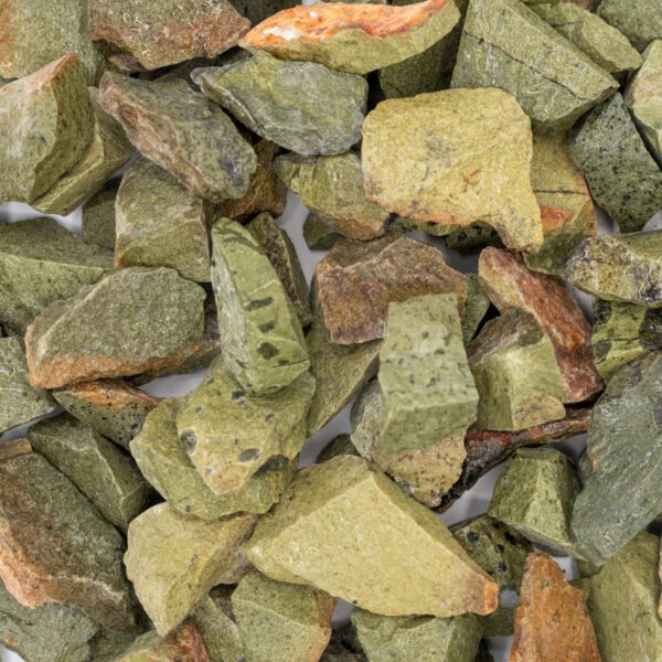 Olive Jasper Tumbling Rough (Per LB)