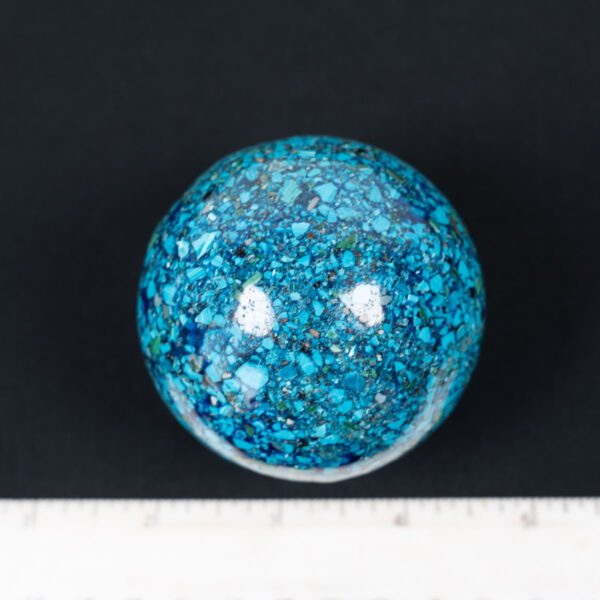 Chrysocolla Conglomerate Sphere