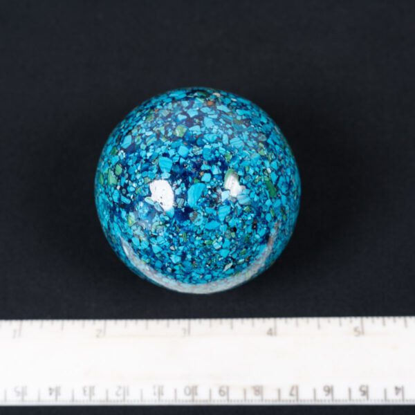 Chrysocolla Conglomerate Sphere