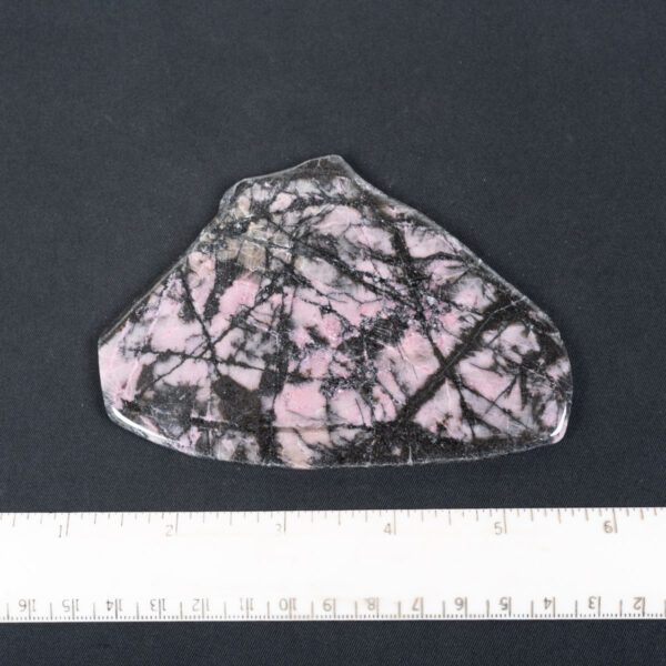 Spiderweb Rhodonite Slab
