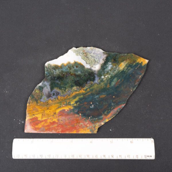 Unpolished Bloodstone Slab