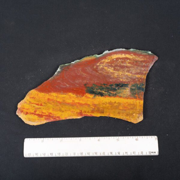 Unpolished Bloodstone Slab