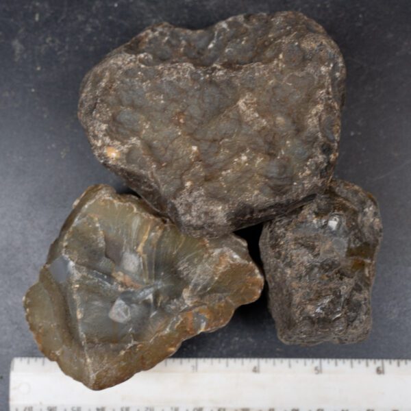 Black Skin Agate Rough
