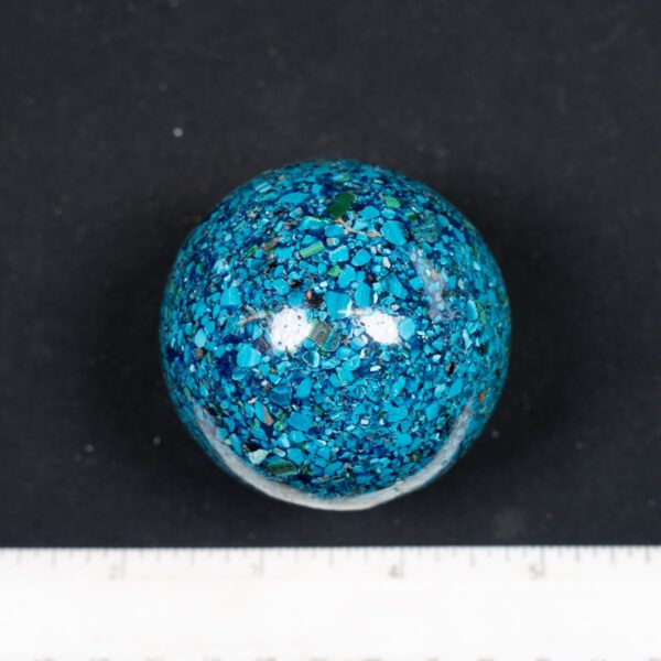 Chrysocolla Conglomerate Sphere