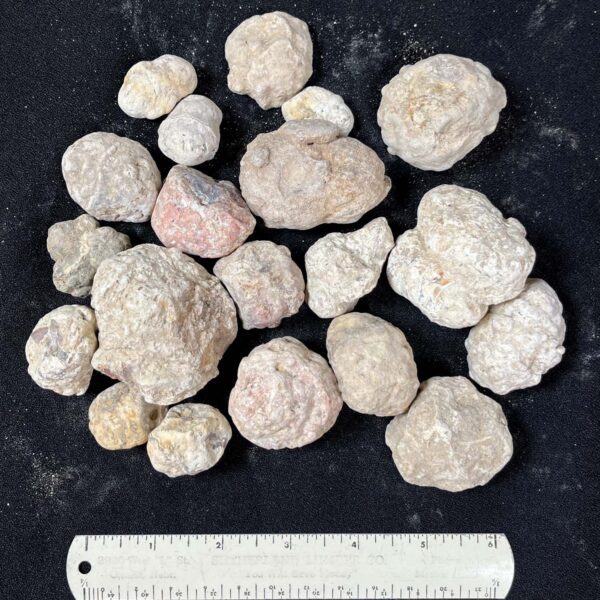 Mexican Red Hot Agate (Berrendo) Nodules
