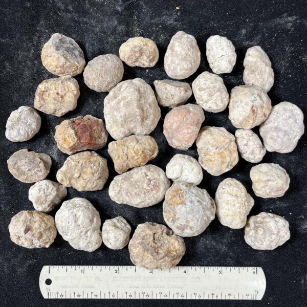 Mexican Red Hot Agate (Berrendo) Nodules