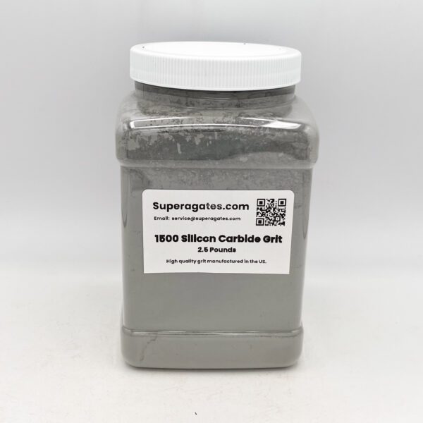Lapidary Grade Rock Tumbling Grit - 1500 Silicon Carbide