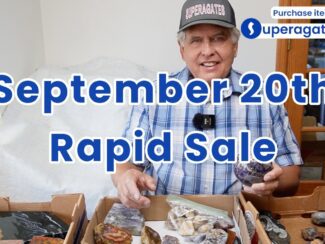 Rapid Sale - September 22nd - Lot 93 (40:36): Moroccan Seam Agate - $20